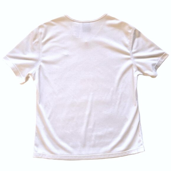 Set of 2 AS-NEW Nike Dri-Fit V-Neck Activewear Athletic Tops Short Sleeve Shirts - Picture 4 of 9